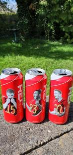 Canettes Red Inside Jupiler - Joueurs de Foot, Ophalen of Verzenden, Gebruikt, Overige typen, Jupiler