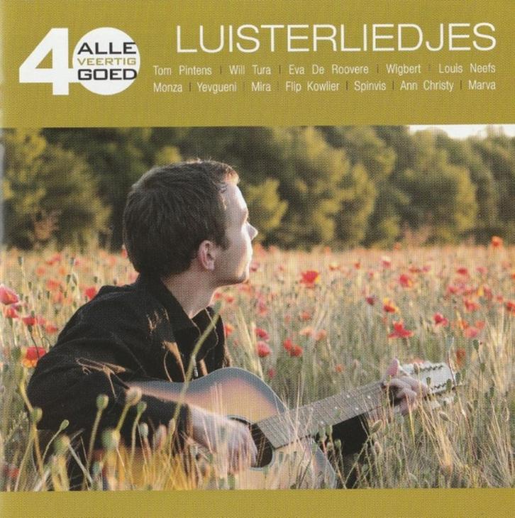Alle 40 Goed - Luisterliedjes (2 CD), Cd's en Dvd's, Cd's | Nederlandstalig, Zo goed als nieuw, Ophalen of Verzenden
