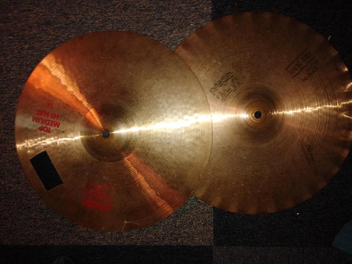 Paiste 2002 Sound Edge HiHat 14", Musique & Instruments, Batteries & Percussions, Utilisé, Enlèvement ou Envoi