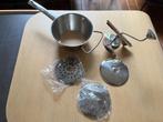 Moulin légumes/purée en inox, parfait état, Ophalen of Verzenden, Zo goed als nieuw