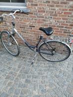 damesfiets, Ophalen
