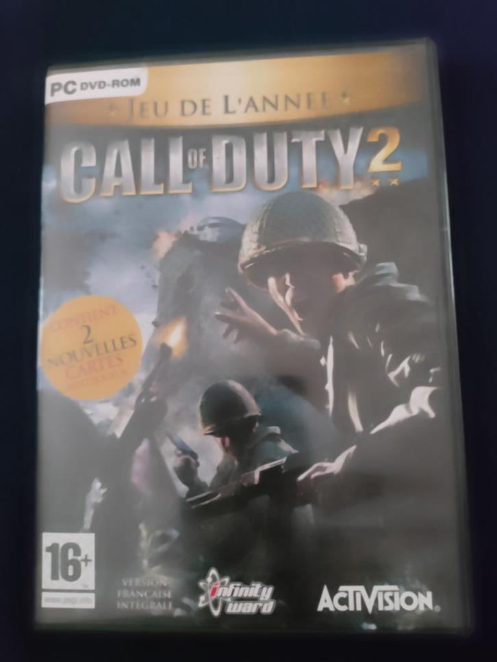 call of duty 2 jeu pc, Games en Spelcomputers, Games | Pc, Zo goed als nieuw, Ophalen of Verzenden
