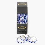 Vlechtelastiekjes met diamantjes Donker Blauw - Paardenelast, Dieren en Toebehoren, Ophalen of Verzenden, Nieuw