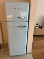 Smeg retro, koelen en vriezen, Elektronische apparatuur, Koelkasten en IJskasten, Ophalen, Gebruikt, Met aparte vriezer, 160 cm of meer