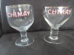 2 speciale Chimay glazen, Collections, Verres & Petits Verres, Comme neuf, Enlèvement ou Envoi, Verre à bière