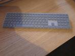 Toetsenbord Surface AZERTY Grijs, Computers en Software, Azerty, Ophalen of Verzenden, Zo goed als nieuw, Draadloos