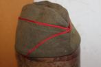 US WW2 artillerie „Cap Garrison”  (+ Laundry Nr), Verzenden, Landmacht, Helm of Baret
