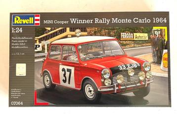Mini Cooper Monte Carlo 1964 Revell model kit 1/24. beschikbaar voor biedingen