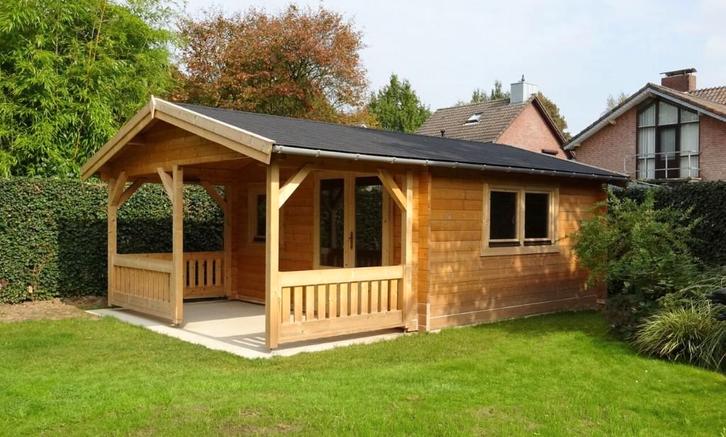 NOUVELLE cabane en rondins 50 mm : 4x4+3, Hobby & Loisirs créatifs, Hobby & Loisirs Autre, Neuf, Envoi