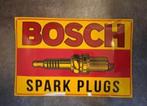 Bosch spark plugs emaillen reclame bord decoratie borden, Reclamebord, Ophalen of Verzenden, Zo goed als nieuw