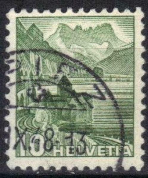 Zwitserland 1948 - Yvert 462 - Landschappen (ST), Postzegels en Munten, Postzegels | Europa | Zwitserland, Gestempeld, Verzenden