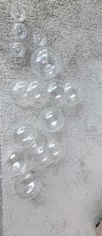 Transparante plastic bollen div. maten, Ophalen of Verzenden, Zo goed als nieuw
