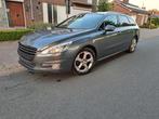Peugeot 508sw 2011 2.0L 136pk, Auto's, Parkeersensor, Zwart, Leder, 5 deurs