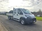LEASING PEUGEOT BOXER OPEN LAADBAK / DUBBELE CABINE / 7 ZIT, Auto's, Bestelwagens en Lichte vracht, Voorwielaandrijving, 4 deurs