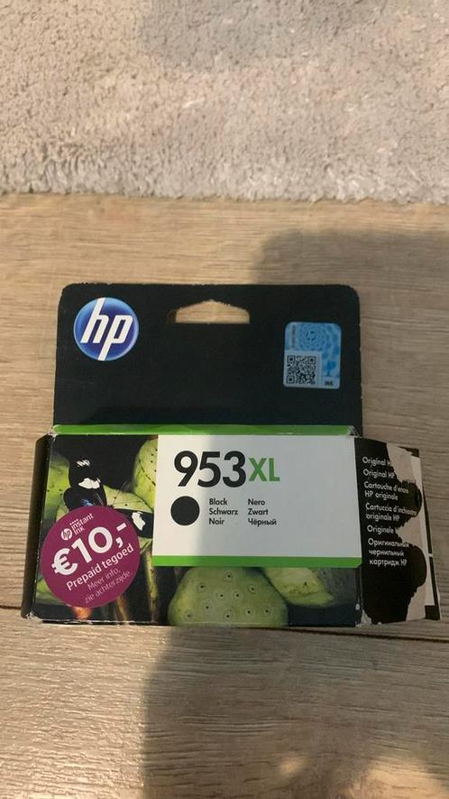 HP 953XL originele high-capacity zwarte inktcartridge, Computers en Software, Printerbenodigdheden, Zo goed als nieuw, Cartridge