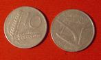 10 lire van 1967, Ophalen of Verzenden, Italië, Losse munt