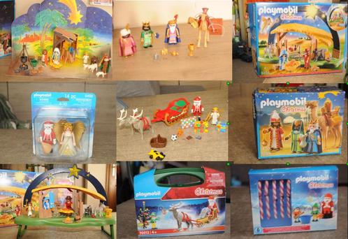 playmobil thema kerst kerstmis setje, 3 koningen, kerststal, Kinderen en Baby's, Speelgoed | Playmobil, Zo goed als nieuw, Complete set