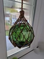 Vintage - boule de verre dans un cordon de bateau, Enlèvement, Comme neuf