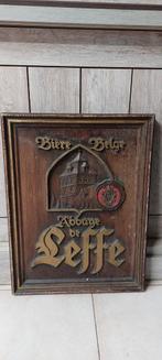 Panneau publicitaire Leffe authentique (60 x 40 cm), Panneau, Plaque ou Plaquette publicitaire, Comme neuf, Enlèvement ou Envoi