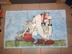 asterix obelix ; zeer mooi tapijtje jaren '70., 50 tot 100 cm, Blauw, Zo goed als nieuw, Rechthoekig