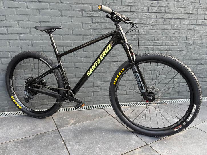 🔥NIEUW🔥SANTA CRUZ HIGHBALL Carbon, Sram, Rockshox SID, Fietsen en Brommers, Fietsen | Mountainbikes en ATB, Nieuw, Hardtail