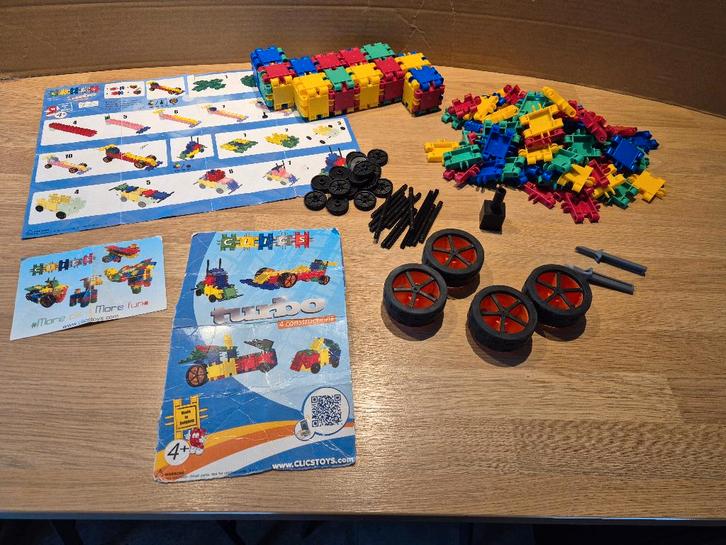 Clics - bouwset, Kinderen en Baby's, Speelgoed | Bouwstenen, Gebruikt, Overige merken, Ophalen