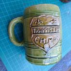 Geglazuurde zandstenen kan en mok. CHIMAY, Verzamelen, Biermerken, Ophalen of Verzenden