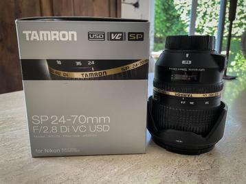 Tamron USD VC SP 24-70mm voor Nikon