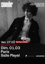 Places de concert SOMBR - Salle Pleyel - 01/03/2026, Tickets & Billets