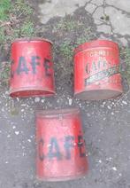 Ancienne boîte café tole deco metier, Antiquités & Art, Enlèvement