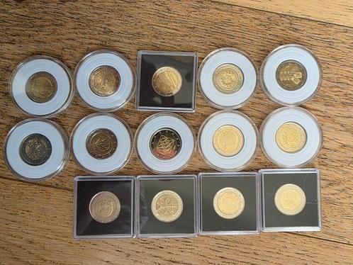 2 euro munten  + munten box  21 stuks, Postzegels en Munten, Munten | Europa | Euromunten, Losse munt, 2 euro, Ophalen of Verzenden