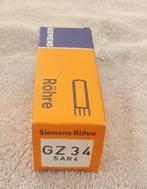 NOS nib 1962 Siemens / Mullard GZ34 / 5AR4, Audio, Tv en Foto, Buizenversterker, Ophalen of Verzenden, Buis of Buizen