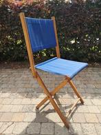 Charmant vintage plooistoeltje, Tuin en Terras, Ophalen, Gebruikt, Hout, Inklapbaar