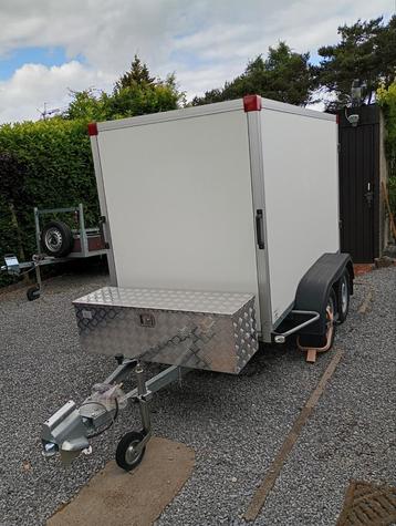 Gesloten aanhangwagen, Auto diversen, Aanhangers en Bagagewagens, Ophalen, Zo goed als nieuw