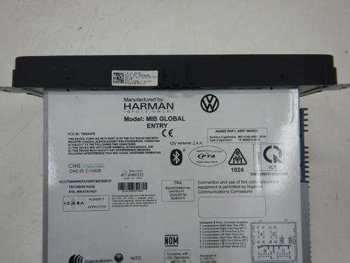 VW Caddy 2K5 Radio Multimedia 7F0035153, Auto-onderdelen, Elektronica en Kabels, Volkswagen, Gebruikt, Ophalen of Verzenden