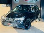 BMW X3 2.0 d sDrive18 * GARANTIE 12 MOIS * (bj 2017), 4 cilinders, Zwart, Leder, Bedrijf