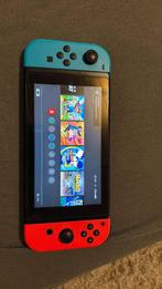 Te koop: Nintendo Switch + 8 spellen + accessoires, Ophalen, Met games, Zo goed als nieuw, Switch Original