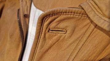 Lederen vest superzacht geitenleer XL 54 beschikbaar voor biedingen