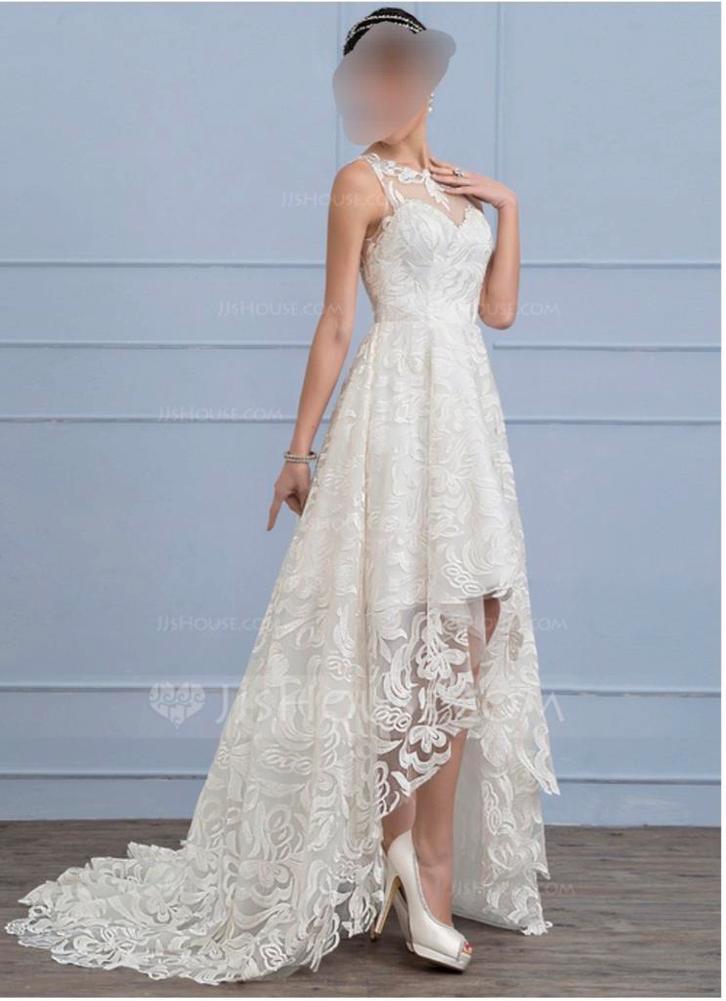 Country trouwjurk, Kleding | Dames, Trouwkleding en Trouwaccessoires, Nieuw, Trouwjurk, Wit, Ophalen of Verzenden