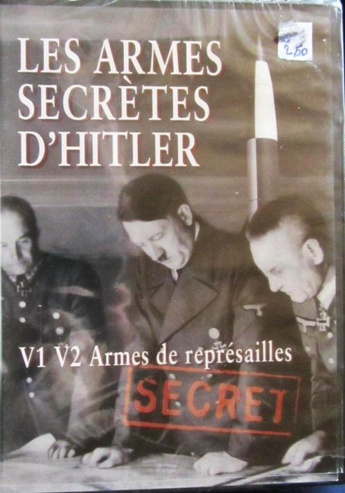 DVD OORLOG- LES ARMES SECRETES D'HITLER (V1- V2). GEEN NED., Cd's en Dvd's, Dvd's | Actie, Nieuw in verpakking, Oorlog, Alle leeftijden