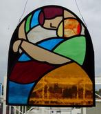 glasraam, glas-in-lood, Ophalen