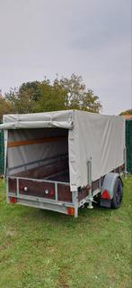 Prima veilige aanhangwagen 257x127, Gegalvaniseerde bodem, Ophalen
