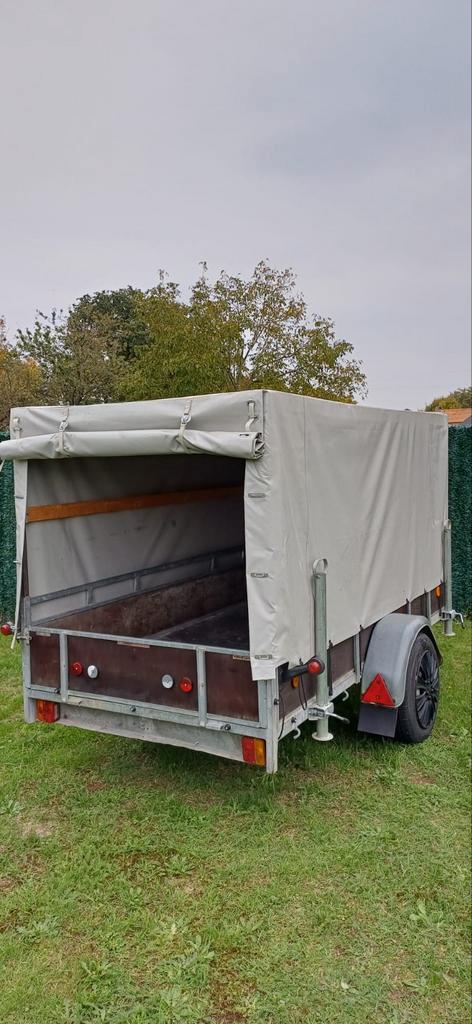 Prima veilige aanhangwagen 257x127, Gegalvaniseerde bodem, Auto diversen, Aanhangers en Bagagewagens, Ophalen