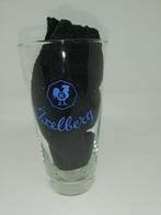 VERRE A BIERE IXELBERG - RARE VINTAGE, Collections, Comme neuf, Autres marques, Enlèvement ou Envoi, Verre ou Verres