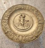 bronze tazza 1884 soucoupe statue art deco 2 kilos, Antiquités & Art, Bronze, Enlèvement ou Envoi