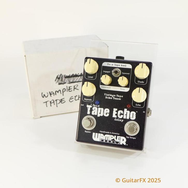 Wampler Faux Tape Echo Delay (Handmade in USA, incl. Box and, Muziek en Instrumenten, Effecten, Gebruikt, Ophalen of Verzenden