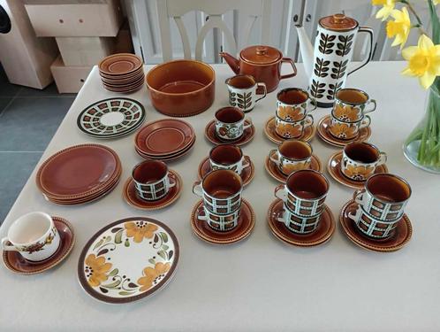 Boch delta bruin paradiso rambouillet, bernadette argenteuil, Huis en Inrichting, Keuken | Servies, Gebruikt, Kop(pen) en/of Schotel(s)