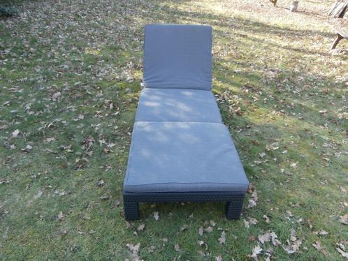 1 chaise longue Keter - bain de soleil - transat, Jardin & Terrasse, Chaises longues, Comme neuf, Réglable, Enlèvement