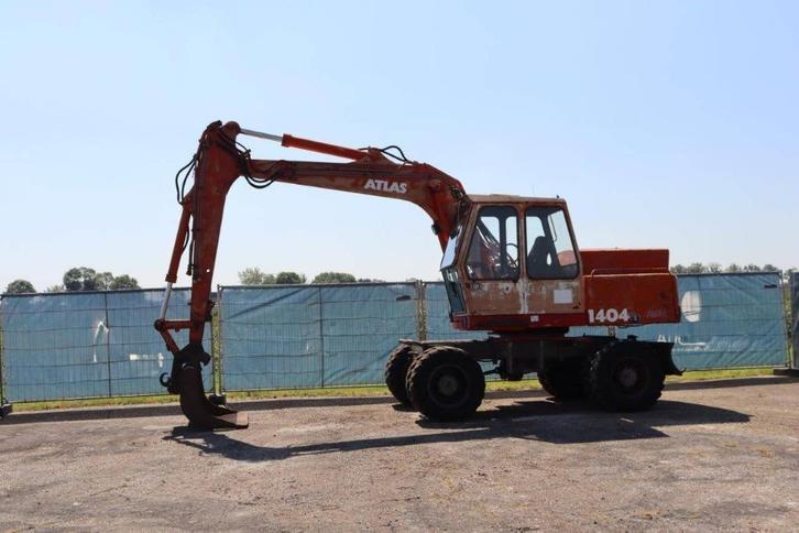 Graafkraan Atlas 1404, Zakelijke goederen, Machines en Bouw | Kranen en Graafmachines, Graafmachine, Ophalen of Verzenden