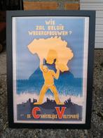 Politieke affiche 1946, Verzamelen, Posters, Ophalen of Verzenden, Zo goed als nieuw